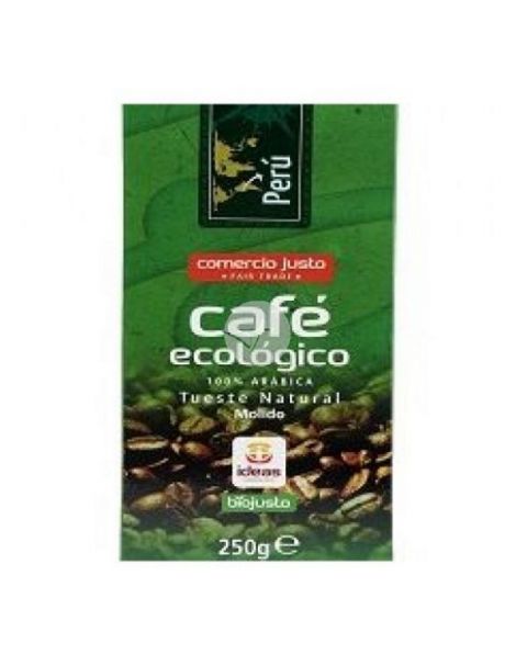 Café Molido Bio Arábica Perú Ideas - 250 gramos